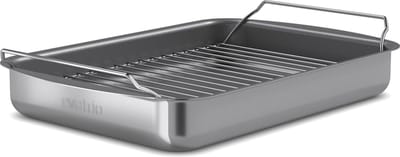 Eva Trio - Professional Braadslede 35x25 cm - Aluminium - Grijs