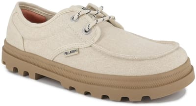 Palladium - DUNELITE MOC M - Vrije tijdsschoenenHeren veterschoenHeren sneakersCasual - Kleur: Wit/beige - Maat: 46