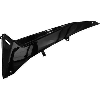 Sabot bas de caisse gauche P2R pour Scooter Yamaha 530 Tmax 2012 à 2014 noir brillant Neuf