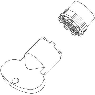 Keuco replacement jet regulator M16.5 x 1 50100000184