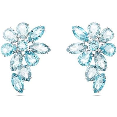 Swarovski Gema Druppel Ingelegde Decoratieve Oorbellen Dames oorbellen Blauw 5666016 Box (Random Color) white