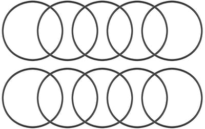 Dailygoods- O-ring 31,6 mm buitendiameter - 10 stuks - rubberen sluitringen - afdichtingsset - nitrilrubber - eenvoudig aan te brengen - Afdichtring