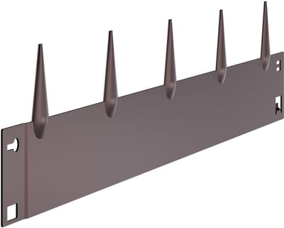 5-Pack 39 X 4-Inch Stalen Tuinrand, Roestbestendige Metalen Tuinrand, Buigzaam, Robuuste Gazonverdeler, Eenvoudige Installatie voor Bloemperken en Paden, Bruin