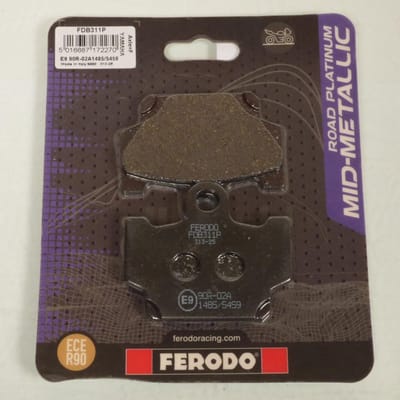Plaquette de frein Ferodo pour Moto Yamaha 500 Xv K Virago 1983 AV Neuf