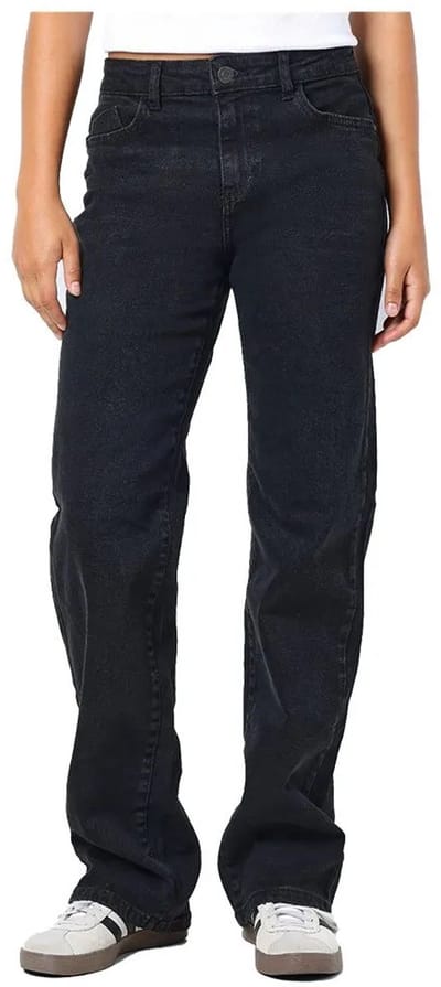 Noisy May Yolanda Wide Leg Fit Spijkerbroek Zwart 30 / 32 Vrouw