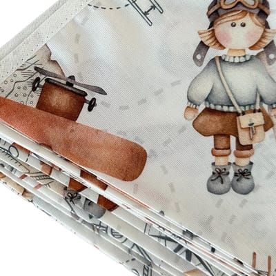 BINK Bedding Stoffen Slinger - Vlaggenlijn Raf model XXL (10 mtr, 21 vlaggetjes)