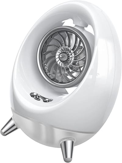 VHV-Mini Aircooler met Waternevel - Oplaadbare Mobiele Luchtkoeler met 2000mAh Accu - Gemakkelijk Schoon te Maken Ventilator met 4 Snelheden - Stille Luchtbevochtiger voor Slaapkamer en Kantoor