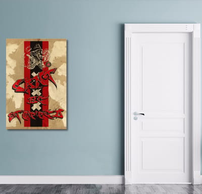 Canvas AFCA Graffiti Style 90x60