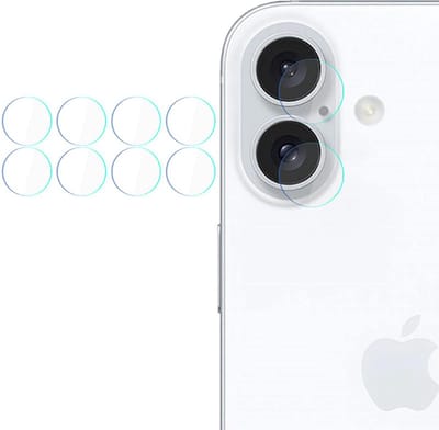 Cameralens glas voor Apple iPhone 16 - 3mk Lens Protection