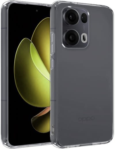 Hoesje - Geschikt voor Oppo Reno 13 Pro - Sterk & Shockproof - Hoes Cover - Siliconen Case - Telefoonhoesjes - Transparant