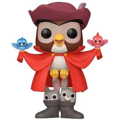 Doornroosje 65ste verjaardag pop! disney vinyl uil als prins collectible figurine Funko