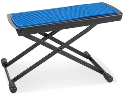 GEWA Music FS-10BL Voetenbankje voor Gitaristen Blauw