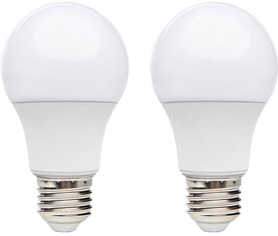 Kobi LED Lamp E27 10.5W - 1055lm - 4000K - 230V - Standaardvorm - Voor Werkruimte, Hal of Keuken - 2 stuks