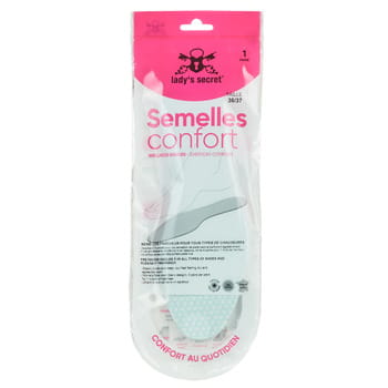 Lady's Secret Fresh inlegzolen 4 paar Lady's Secret - 36/37