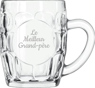 Bierpul gegraveerd - 55cl - Le Meilleur Grand-père