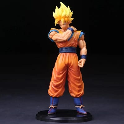 Bandai Dragon Ball 22cm Son Goku Vegeta Figuur Super Saiyan Model Anime Verzamelfiguren voor Kinderen DBZ Actiemodel Model