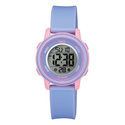 Q & Q Kinder Q&Q digitaal kinder horloge - Horloge - Kunststof - Paars -