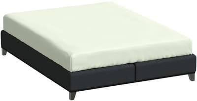 Bella Donna Eenpersoons Hoeslaken Jersey - pastelgroen-0629 90/190-100/220