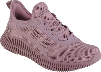 Skechers Bobs Geo-New Aesthetics 117417-ROS, Vrouwen, Roze, Sneakers,Sportschoenen, maat: 36,5