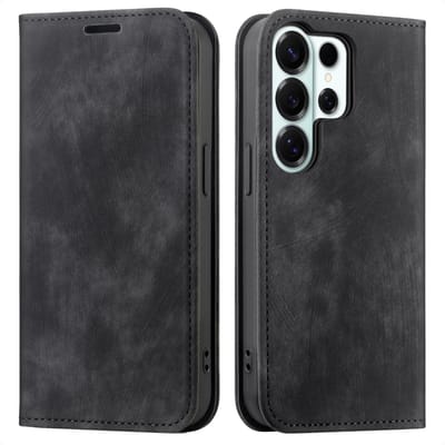 imoshion Hoesje - Geschikt voor Samsung Galaxy S26 Ultra - Slim Bookcase - Zwart