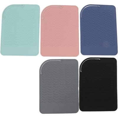 5 Stuks Hittebestendige Siliconen Mat Pouch voor Krultangen Stijltangen
