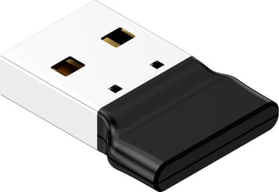 Provium Bluetooth 5.3 USB adapter voor PC en Laptop - Bluetooth Dongle - Receiver - ontvanger - Windows 11/10/8.1/8/7/XP Plug and Play - zwart - compact