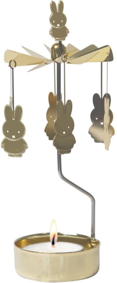 Nijntje gouden rotary candle - Pluto Design