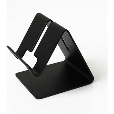 NOUVEAU support de bureau pour tablette et téléphone portable, support de téléphone, présentoir, support pour cartes photo d'entreprise, organisateur de bureau, accessoires de bureau black