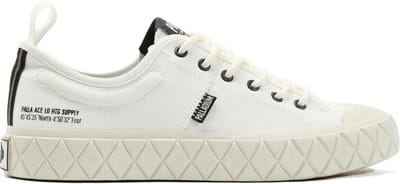 Palladium 78571-116-M Palla Ace Lo Sup - Damesschoenen Sneaker - Ster-Wit