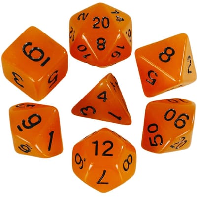 Oplichtende Polyhedrale Digitale Dobbelstenen Kit Meerkleurig voor Bordspel Als Cadeau Entertainment 7 Dobbelstenen D4 D6 D8 D10 D12 Praktisch Gebruik