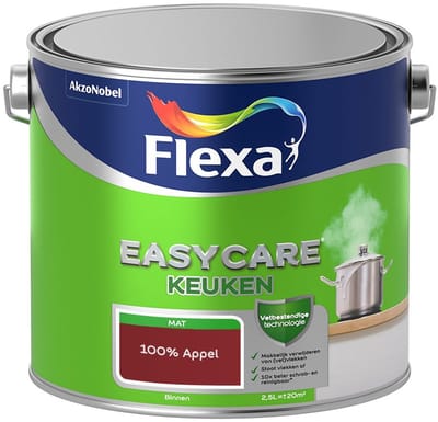 Flexa - Easycare Keuken - 100% Appel - Mengverf - 2,5 L