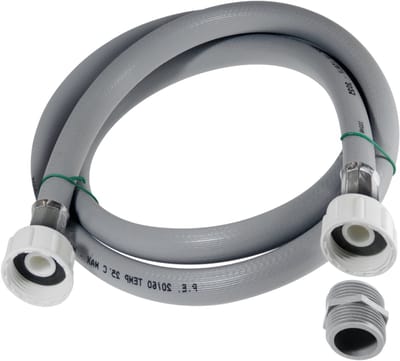Dparts 1,5m aanvoerslang verlengslang - met koppelstukje - wasmachine en vaatwasser slang verlengen - 3/4" - 1,5 meter - 150cm - toevoerslang verlengset