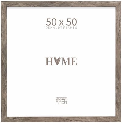 Deknudt Frames fotolijst S45RH7 - grijs-beige - hout - 50x50 cm