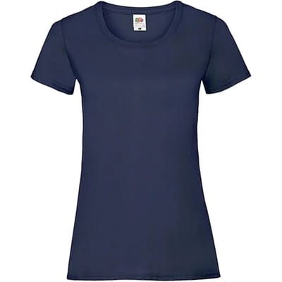 Dames-T-shirt Fruit of the Loom Valueweight