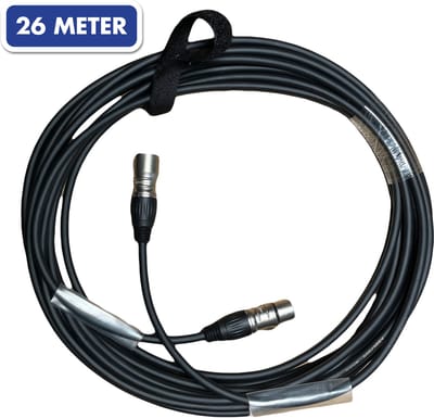BOS Label - 5 pin XLR - 26 Meter - 5 aderig
