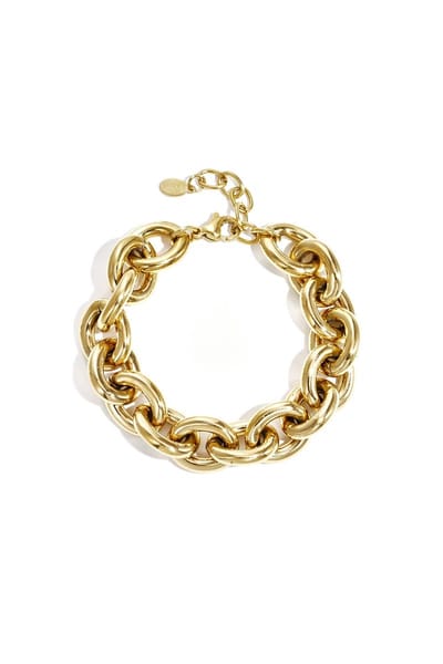 Chunky Schakelarmband - Goud