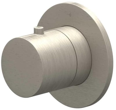 IVY Bond Afbouwdeel flow-through stopkraan symmetry met rond rozet Geborsteld nickel PVD