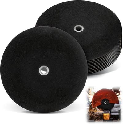 Zaagblad Set - Doorslijpschijven Metaal - Metaal Snijden - Premium Schuurkorrels - 14 Inch 10 Stuks - Grijs