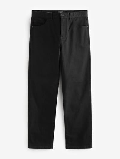 Next - Heren - Klassieke stretchjeans met relaxte pasvorm - Zwart