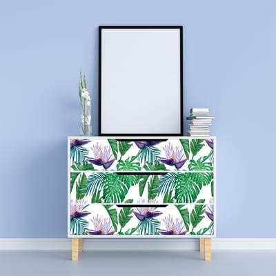Tropische meubelsticker Janjira 60 x 90 cm