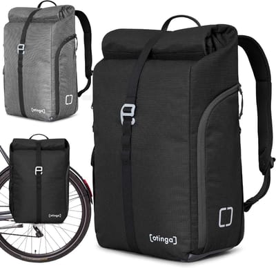 Fietstas Rugzak 34L - Stijlvolle 2-in-1 Bagagedragertas met Waterdichte Functie