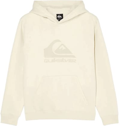 Quiksilver Comp Logo Hoodie Beige 8 Years Jongen