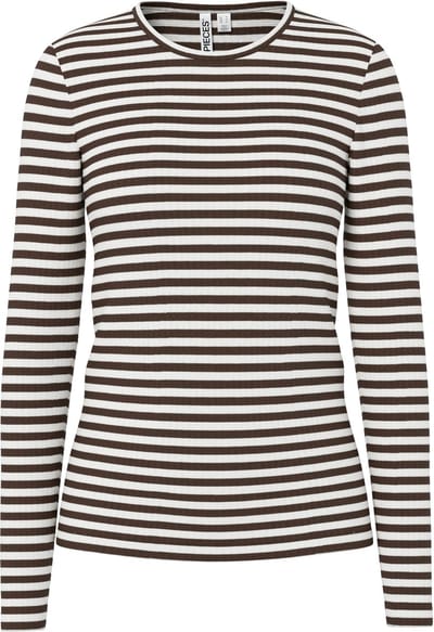 PIECES - PCLAYA LS TOP JRS NOOS - Dames - Blouses