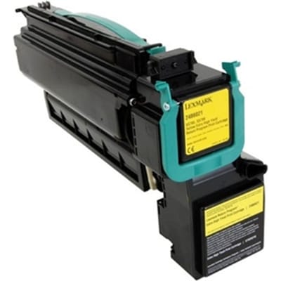Lexmark 24B6021 toner cartridge geel extra hoge capaciteit (origineel)
