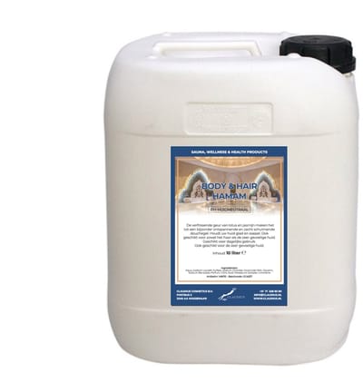 Body & Hair Hamam 10 liter - 2 in 1 voor lichaam en haar - voordeelverpakking