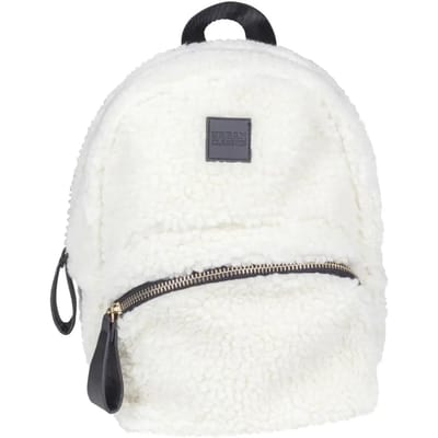 Urban Classics - Sherpa Mini Backpack offwhite one size Rugtas - Wit