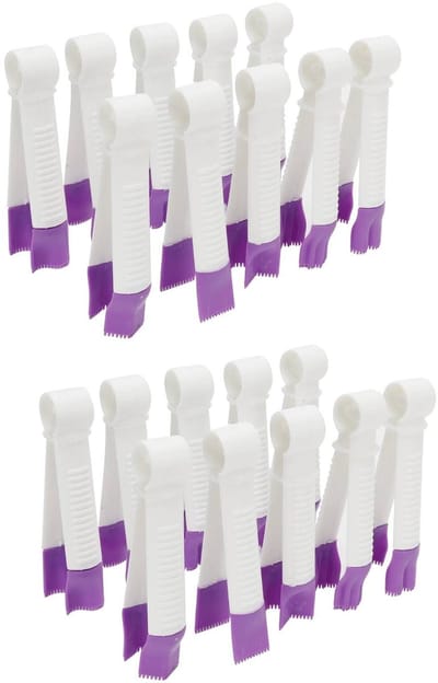 Dailygoods- Cake Lace Mold - 20st Cake Lace Clips - Pincet Clips - Stempel Mold - Fondant Decoratie Tool - Graveren Bloem - Decoratievorm