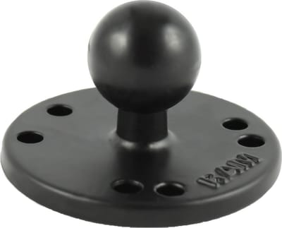 RAM 2 7/16" DIA.BASE WITH 1" BALL