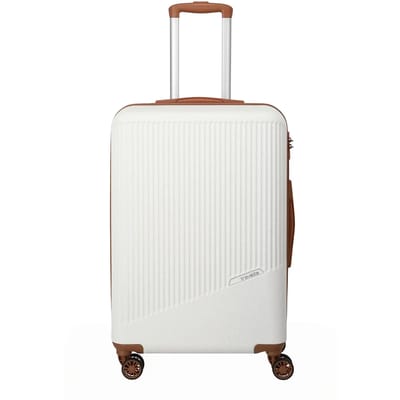 travelite Bali BALI 4w Trolley White / Cognac Wit 65cm