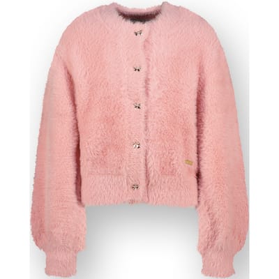 Vingino Girls Monique Cardigan Bleached Mauve Taglia: 10 | Maglioni Outlet | kids | Viola